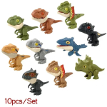 5 / 10 tk S&otilde;rmedinosauruse Anime tegevuskujud M&auml;nguasi Naljakad Dinosaurusmunad Interaktiivne Hammustav K&auml;si Kujutlusv&otilde;imeline Trikkiv T&uuml;rannosaurus Miniatuurne M&auml;nguasi