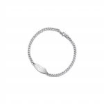 Tiffany & Co. Return To Tiffany&trade; Ovaalne I.D. K&auml;ev&otilde;ru teemantidega Unisex k&auml;ev&otilde;rud H&otilde;be GRP11304 M