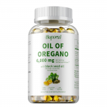 Oregano &otilde;li 6000mg - Musta k&ouml;&ouml;mne &otilde;li - Antioks&uuml;dandid, seedimise ja immuuns&uuml;steemi tervis 120