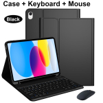 Kaitse&uuml;mbris iPadile A16 11 tolli A3355 A3356 A3354, Bluetooth-klaviatuuriga kate iPadile 10. 10.9 tolli A2696 A2757 A2777 A3162 iPad A16 10th 10.9in&English