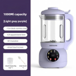 1000ML Suure Mahutavusega Blender Elektri-sojapiima Masin Kodumajapidamise Arukas Vaikne Mitmefunktsiooniline K&uuml;psetusmasin 10 blade steel knife lilla