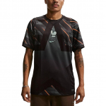 Nike Dri-Fit 2026 Hooaeg Prantsusmaa Rahvuskoondis V&auml;ravavahi F&auml;nni Versioon Kiiresti Kuivav &Uuml;mmarguse Kaelusega L&uuml;hikeste Varrukatega Jalgpallis&auml;rk Meeste pealsed IB5304-010 L