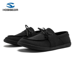 HOBIBEAR Unisex Lai Varvas Mokassiinid Paljajalu Null Tilgaga Kingad Naistele ja Meestele Paul Minimalistlikud Vabaaja K&otilde;nnikingad Libisemiskindel Mugav Painduva Talla 40 black