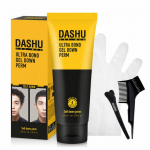 DASHU Ultra Bond Geel Alalise Lokkimise Komplekt Meestele J&auml;medad Juuksed Tugev P&uuml;sivus K&uuml;lgjuuste Kontroll 100ml