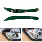 Tagumise sisekoopa tulede paranduskiipide plaadid BMW X3 E83 2007-10 7162213, 7162214 jaoks