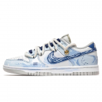 Nike Dunk 668, Veevalaja Hermes Kulumiskindel Kulumiskindel Madalad T&otilde;ukerattakingad Unisex Sinine Valge HF5441-105(Team901-) 35.5