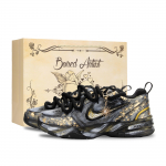 Nike Air Monarch 4 River Immersed Moon, Sun's Fall Kulumiskindel Madalad Paksud Tossud Unisex Must Kuldne 415445-001(Team445-) 40.5