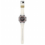 CASIO EDIFICE 100 meetrit veekindel p&auml;ikeseenergia kvartsist ehtsa nahkrihmaga meeste k&auml;ekell halli sihverplaadiga ECB-2300HR-1A sinine
