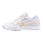 Mizuno Stealth Star 2 Jr Unisex Madalad Polsterdatud Treeningjalatsid Valge Platinum X1GC230700 39 beige