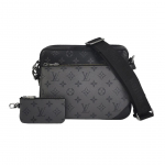 [Kasutatud] Louis Vuitton Trio Messenger 'Monogram Eclipse Reverse Canvas' - Suurep&auml;rane #1J4V8W7 ONE SIZE