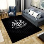 Newcastle Unitedi logo vaip elutuppa, magamistuppa, koju, diivani kaunistuseks, laste m&auml;ngimiseks, libisemiskindel p&otilde;randamatt 80x120cm( 31x47in)