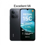 Nutitelefon - XIAOMI - Redmi 15C - 4G - 4 GB RAM - 128 GB ROM - Must - IP64 - V&auml;ga hea seisukord
