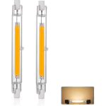R7s LED-pirn 118mm 30W H&auml;mardatav Soe Valge 3000k 3000lm Lineaarne Asendab J118 300W Halogeeni