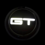 LED Auto Esikatte Embleem Ford GT Logoga Mustang 2015-2019 Tagaluugi Embleem Valgus Auto Kujundus Muutmise Tarvikud 16.5cm-Trunk valge