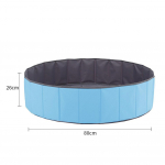 Avar ja vastupidav kokkupandav m&auml;nguaedik pallibassein lastele koos 4,5 kg portselanliivaga 80cm/31.50in