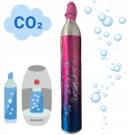CO2 kassett Silinder Kapsel Toidugaas Sodastream Quick Connect