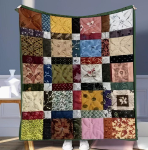 Vintage lapitekk, k&auml;sitsi valmistatud erinevate mustritega. Kodu kunstiteos, mis kannab aja soojust. Oluline hubase kodu jaoks. Size: 180*230cm, Weight: 230 GSM