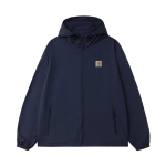 Carhartt WIP Spordiklassika Minimalistlik V&auml;rviplokk Klassikaline Vintaaž Mitmek&uuml;lgne Kerge Funktsionaalne Jakk Meeste jakid CHXJKA241042O-1 M black
