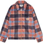 Carhartt WIP FW25 Kyron S&auml;rgijakk Paks Eesmine T&otilde;mblukk Vabaaja Pikkade Varrukatega Meeste jakid A252016-3JZ-XX M brown