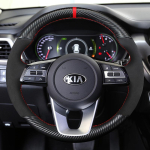 Kohandatud DIY autojuhtimiskatte kate 100% sobivus Kia K5 Optima 2018 2019 Sportage 3 2019 Forte Ceed Cee'd 2017 2018 2019 bpdhk00 black