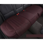 3D PU Nahast Auto Istmekatted Auto Istmepadi Matt Hingav Auto Ees Taga Seljatoe Kate back row coffee color black