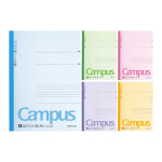 KOKUYO Campus M&auml;rkmik A4 V&auml;rviline Kaas 5-pakk A Jooneline Nr. 203CAX5 1(A4) white