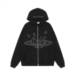 Broken Planet Ruumihall Kapuutsiga Dressipluusi Komplekt Meeste &Uuml;le suuruses T&otilde;mblukuga Streetwear Treening&uuml;likond Talvine Vabaaja Komplekt Large gray