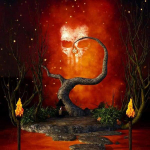 N&auml;put&ouml;&ouml; Teemant Dotz Pilt N&auml;put&ouml;&ouml; Ristpistes Teemantmosaiik Kingitus Kolju ja ristluud 30x30CM