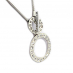 Les Tr&eacute;sors De Lily [C7685] - Collier Cr&eacute;ateur 'Queen' Argent&eacute; h&otilde;be