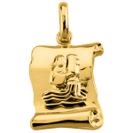 Altesse [L5324] &ndash; kullatud ripats  Aquarius kuld