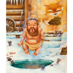 5D DIY Teemantmaal Multikas vana vanaisa Tikand Ristpistes Rhinestone Mosaiic Kodukaunistus 20X30CM