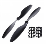 1 paar 1045 10x4,5 CW propeller CCW propeller RC Multicopterile F450 Quadcopter Black must