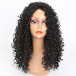 Pikk lokkis parukas Pehme s&uuml;nteetiline Cosplay t&auml;isparukas naistele wig