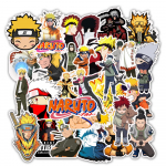 50 tk / pakk Naruto Sasuke kleebised Anime Multifilm Auto Mootorratas Telefon Reisipagas K&auml;ru S&uuml;learvuti Arvuti Kleebis M&auml;nguasi 50PCS