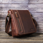 KONTAKT Business Meeste &otilde;lakotid Crazy Horse Nahast K&auml;ekott vabaaja meeste v&auml;ike Crossbody kott 7,9-tollise iPadi jaoks kohv