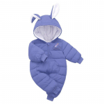 Beebipoistele T&uuml;drukutele Puuvillane Talvine Lumekost&uuml;&uuml;m Soojendus Kombinesoon Tuulekindel Puff Romper 73