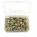 100 tk hambapoleerimisharjad hambad puhtad profiharjad harjastega kaussi riivi t&uuml;&uuml;p 0,6 cm harjapea hambaravitooted