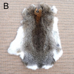 Naturaalne k&uuml;&uuml;liku karusnahk DIY r&otilde;ivaste &otilde;mbluskangas kohev j&auml;nese nahk karusnahk Kodukaunistus r&otilde;ivatarvikud