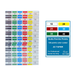 10 Boxes 02 04 06 F1 F2 F3 Dental gutta percha points Root Cancel Endodontics 02 Taper Mixed