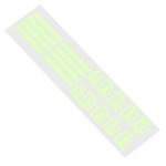 Autoakna nupu helendav kleebis Suzuki Jimmy Grand Vitara Toyota Corolla RAV4 Yaris chr Auris Camry 40 50 2019 jaoks roheline