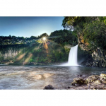 5D DIY teemantmaaling kosk Rhinestone maastikupilt T&auml;is teemanttikandiga mosaiigist ristpistes komplekt Kodukaunistus Full Round 20x30CM