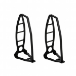 Mootorratta eesmise suunatule katte kaitse indikaatori kaitse grilli lambi katte vahetus jaoks must