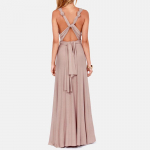 Seksikad naised Boho Maxi Clubi kleit sidemega, pika kleidi pidu, mitmesuunaline pruutneitsi kabriolett Infinity 2022 S