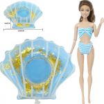 1x nuku p&auml;&auml;ster&otilde;ngas + 1x ujumistrikoo, riided Barbie nukkudele 1/6 nukumaja tarvikud, lapsed teesklevad, m&auml;ngivad suvine rannas ujumise m&auml;nguasi