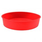 Kuumakindel silikoonist koogi meisterdamise korduvkasutatav, vastupidav magustoiduk&uuml;psise kondiitrivorm k&ouml;&ouml;gi jaoks 10Inch