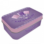 Les Tr&eacute;sors De Lily [R1748] &ndash; metallist kast &bdquo;la Belle Savonnerie&rdquo;, lilla &ndash; 10x6. 5x2. 5 cm lilla