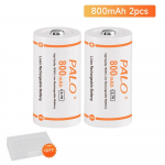 PALO 16340/16350 laetav aku 3,7v 800mAh 16340 liitiumioonakud CR123A aku LED taskulambi jaoks CR123 CR17345 cr123a valge