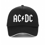 Suvine tr&uuml;kitud meeste rock-m&uuml;ts, mood heavy metal AC DC pesapallim&uuml;ts vabaaja meeste naiste AC/DC rock-f&auml;nnide m&uuml;ts must