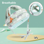 Beebi kaitsekiiver, peakaitsem&uuml;ts V&auml;ikelapse kukkumisvastane padjake Lapsed &otilde;pivad k&otilde;ndima P&otilde;rkekork Reguleeritav kaitsev peakate One-size