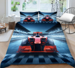 3D traktori voodipesukomplekt Luksusliku auto teemaline tekikate ja padjap&uuml;&uuml;r 2/3 AU/EU/DE/US T&auml;issuuruses voodipesukomplekt UK Single 135x200cm